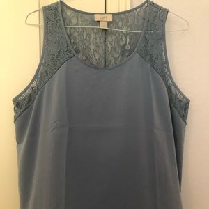 Lacy tank top
